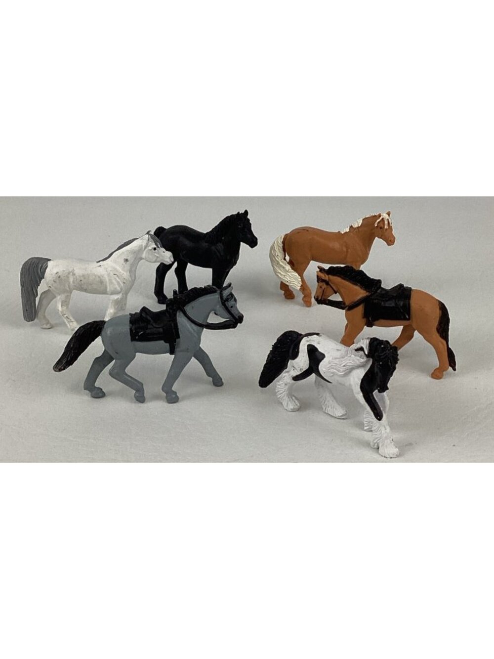 Safari Ltd Winners Circle Horses 2" Figure Lot Buckskin Colt Lipizzaner Palomino